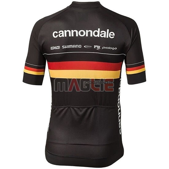 Maglia Cannondale Shimano Campione Germania Manica Corta 2019